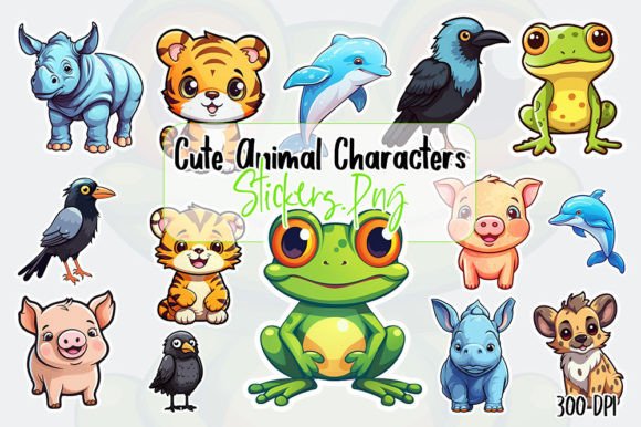 Adorable Design Assets: Using Cute Animal Stickers