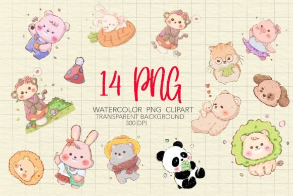 Cute Animal Clipart for Decoration: Making Your Projects Stand Out