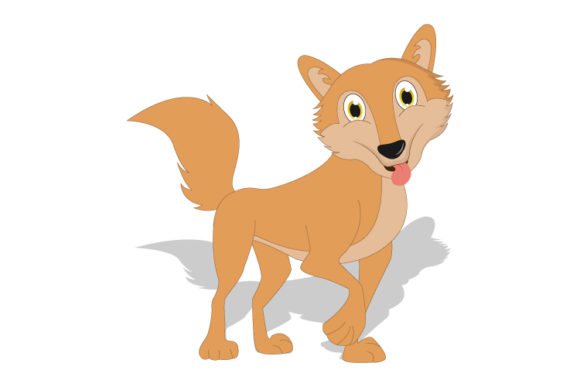 Cute Jackal Animal Cartoon: A Creative Font for Playful Projects