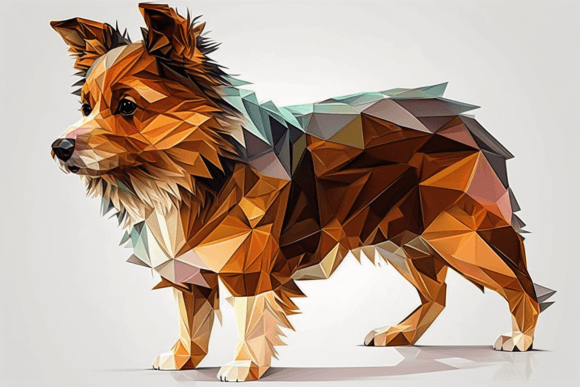 Cute Polygonal Dog 3D Low Poly Animal: A Designer's Guide