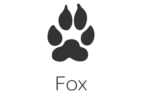 Fox Footprint: Forest Animal Trace as a Brand Identity Asset