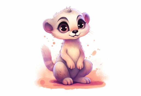 Meerkat Kawaii Animal: Your Adorable Design Companion