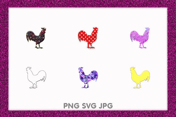 Rooster Chicken Animal Hen Design: A Creative Asset for Every Project