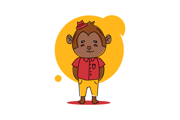 Why This Adorable Cartoon Monkey Is Your Next Design Secret Weapon