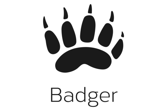 Wild Badger Foot Mark: A Forest Animal Foo Design Deep Dive